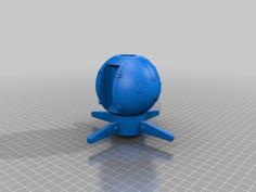 Fortnite Clinger Grenade (No Paint – Single Extruder) 3D Printer Model