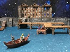 Townsfolke: Ferryman (28mm/32mm Scale) 3D Printer Model