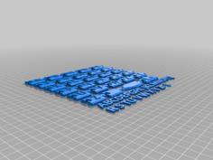 Letter Snake 3D Printer Model