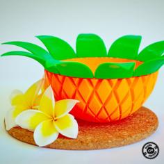 Pineapple Bowl 3D Printer Model