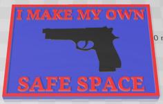 Safe Space. 3D Printer Model