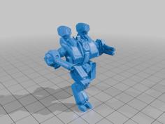 Heli Os Mech 3D Printer Model