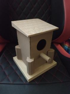 Buildable Birdhouse 3D Printer Model