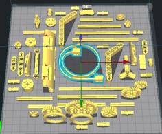 LEGO 31313, 45560,45544 Mindstorms EV3 3D Printer Model