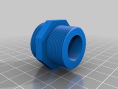 Adapter M26x1 To 26.5 (G 3/4) (faucet To Garden Hose) 3D Printer Model