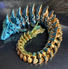 Sea Serpent 3D Printer Model