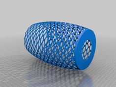 Lamp Shade Honeycomb 3D Printer Model