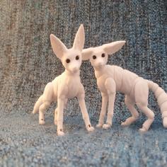 Desert Fox (BJD) 3D Printer Model