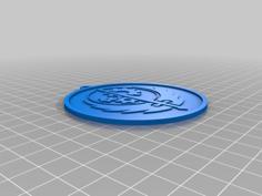 EASY TO PRINT, FALLOUT INSPIRED, BROTHERHOOD OF STEEL, CHRISTMAS TREE, ORNAMENT, DECORATION 3D Printer Model