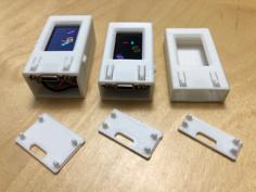 TTGO T-Display Cases, With Battery Options 3D Printer Model