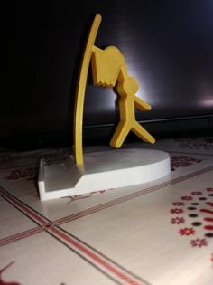 Basketball Phone Stand 3D Printer Model