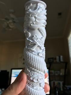 Dragon Pillar (solidified) 3D Printer Model