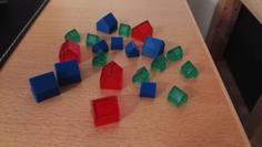 Monopoly House/Hotel 3D Printer Model