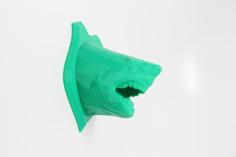 Low Poly Shark Wall Trophy 3D Printer Model