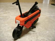 Motocompo Folding Scooter 3D Printer Model