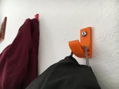 Structure Optimized Cloth Hooks 3D Printer Model