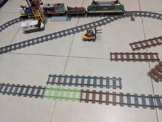 Lego Train Track, Straight 1.5X 3D Printer Model