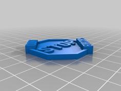 I Don’t Stop For Cops Keychain 3D Printer Model