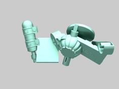 Small Mechanic Gun 3D Printer Model