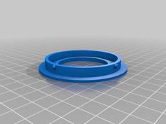 Cardboard Spool Adapter – 2-1/4″ Outer, 1-1/2″ Inner 3D Printer Model