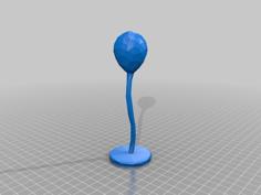 Balloon Low Poly 3D Printer Model