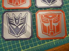 Transformers Coasters 3D Printer Model