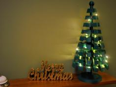 LEGO Inspired Christmas Tree 3D Printer Model