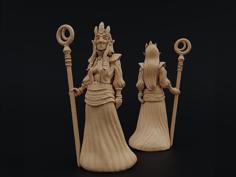 Dokkalf Queen 3D Printer Model