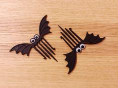 Cute Halloween Bat Comb 3D Printer Model