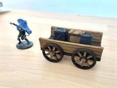 Cart For D&D – NO Support 3D Printer Model