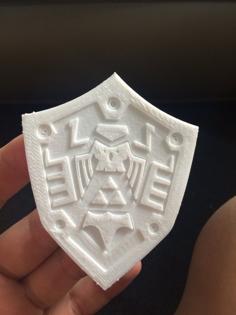 Hylian Shield 3D Printer Model