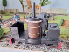 De-Winton Coffee Pot Loco In 32mm Gauge, 16mm / Foot 3D Printer Model