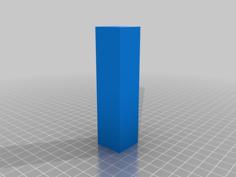 Cuboid For Temperature Calibration 3D Printer Model