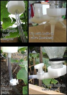 PET Drip Irrigation Set (4 Versions) 3D Printer Model