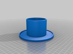 Desktop Drink Coaster/Holder 3D Printer Model