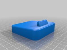 Phone Stand With Charging Cord (iPhone 5/5s/6/6s/7) 3D Printer Model