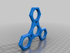 Advanced Fidget Spinner 3D Printer Model