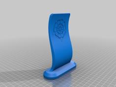 Yorkshire Rose Plaque 3D Printer Model