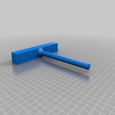 Wool Comb / Hackle 3D Printer Model