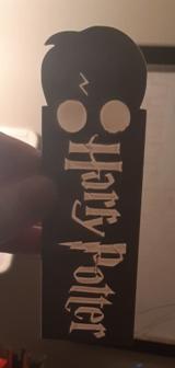 Harry Potter Bookmark 3D Printer Model