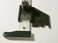 Ruler Depth Gauge 3D Printer Model