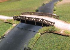 6mm (1/300th) Scale Roman Bridges 3D Printer Model