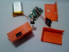 9V Battery With 800mAh Li-Po 3D Printer Model