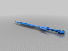 Daedric Greatsword 3D Printer Model