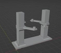 Car Lift For Hot Wheels 3D Printer Model