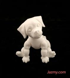 3d Jointed Puppy Dog 3D Printer Model