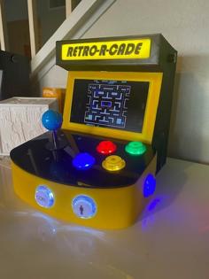 Desktop Arcade (for Retropie) 3D Printer Model