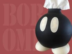 Bob-omb Tissue Holder 3D Printer Model