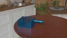 Square Strainer 3D Printer Model