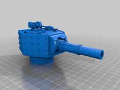 Object-757 Heavy Turret Bunker 3D Printer Model